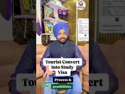 Canada Tourist Visa Convert to Study Visa | Tourist Visa Shorts | Visa Shorts | Vgsa