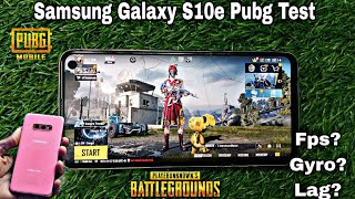 Samsung galaxy s10e Pubg test | New update