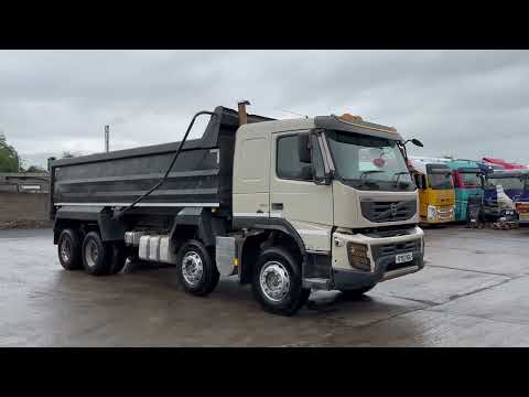 **FOR SALE** 2012 Volvo FMX 370, Sleeper Cab, 8x4 Steel Body Tipper - Dixon Commercial Exports Ltd