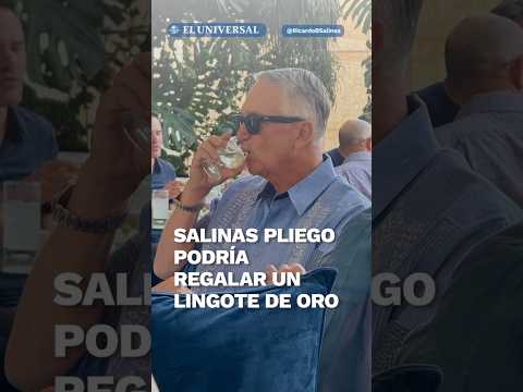 Salinas Pliego ofrece regalar un lingote de 2 mdp  #shorts