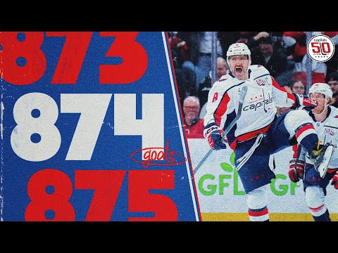 Alex Ovechkin's 874th Career Goal