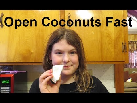 Open A Coconut Fast & Tips For Getting Coconut Meat Out