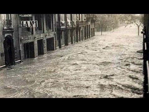 Valencia, riada 1957. Franco pone en marcha el Plan que salvará la ciudad en 2024