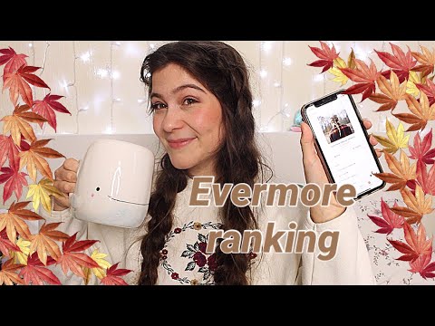 ranking all the songs on evermore by taylor swift