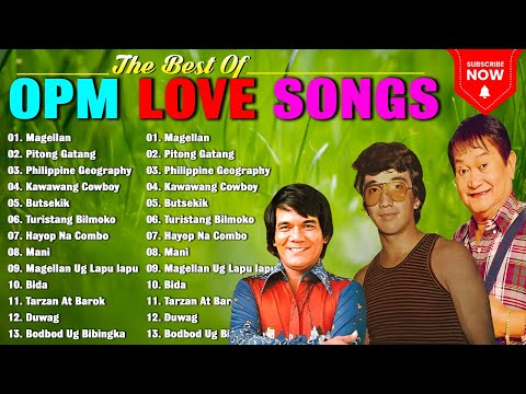 Yoyoy Villame, Fred Panopio, Eddie Peregrina songs Collection || Filipino Clasic