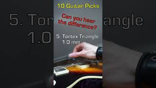 Do guitar picks affect the tone?