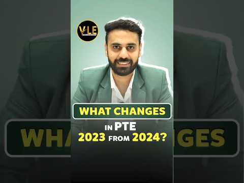 What Changes in PTE 2023 form 2024? #pte #shorts