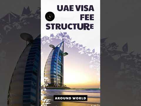 UAE Visa Fee Structure#uae #pakistan