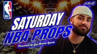 NBA Player Props Today 3/15/2025 | FREE NBA Best Bets and Player Props