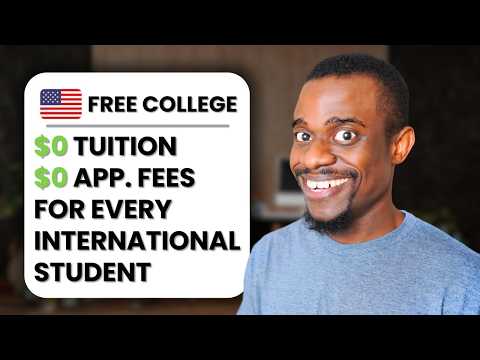 No Application Fee | Study Free in This College