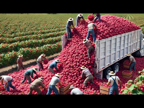 Farmers Use Both Robots And Immigrant Workers To Harvest Millions Of Tons Of Fruits & Vegetables