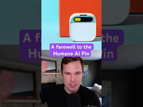 A farewell to the Humane AI Pin. #vergecast