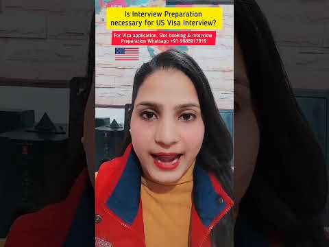 Is Interview Preparation necessary for US Visa Interview? 🇺🇲 | F1,F2, B1/B2, M1, L1, H1b, H4, C1d