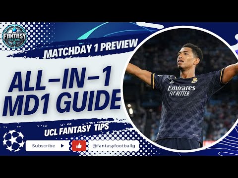 UCL Fantasy MD1 (Matchday 1) Team Reveal | UEFA Champions League Tips 2024/25