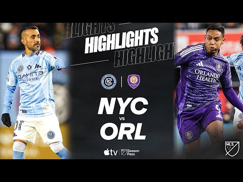 New York City FC vs. Orlando City | Full Match Highlights