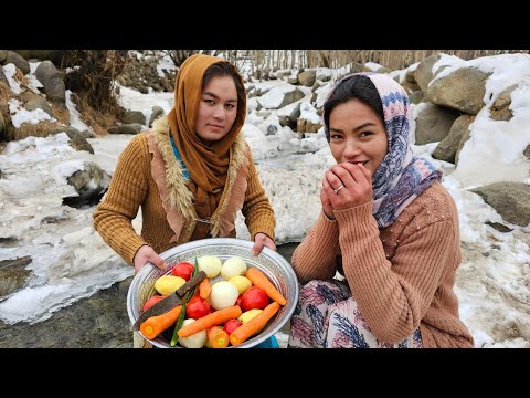 One of the coldest villages in the world in Afghanistan | Life in this cold village