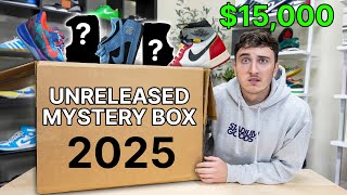 Unboxing A $15,000 Unreleased Sneaker Mystery Box **2025 FIRST LOOK!