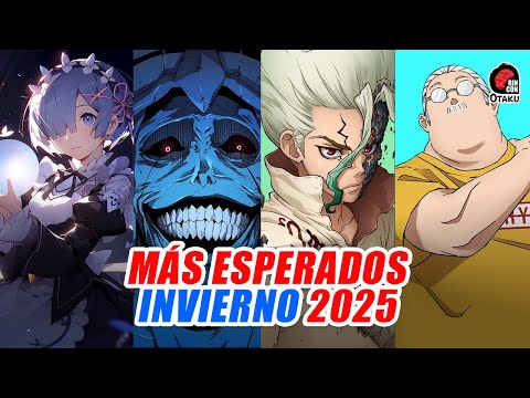 🤯 ANIMES MÁS ESPERADOS EN INVIERNO 2025 | Rincón Otaku