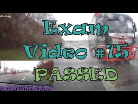 Real Driving Exam Test #15 - German Driving School - 03/2023 - Fahrschule English