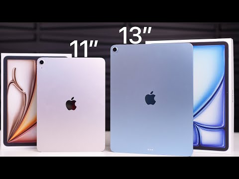 2025 iPad Air 11" vs 13" Unboxing & Comparison!