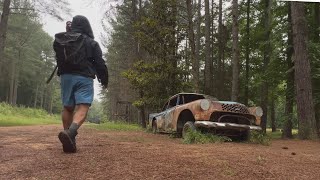 Exploring A Abandoned Historic Nascar Race Track.