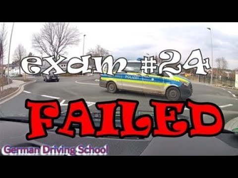 Real Driving Exam #24 - FAILED after 20 Minutes - German Driving School