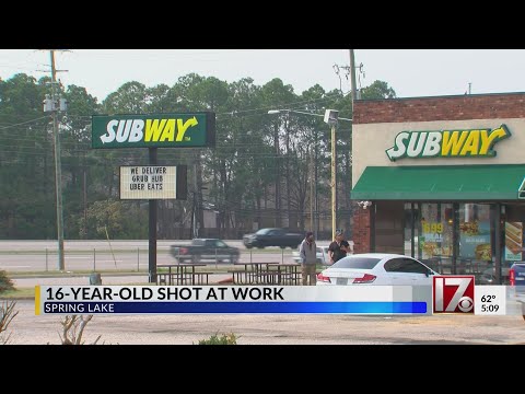 16 year old shot at work in Spring Lake