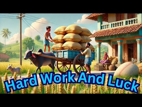 Hard Work Vs Luck | Moral Story in English | Bedtime Stories |  Animated Kids Stories