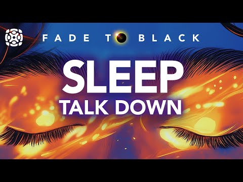 Fall Asleep Fast, Guided Sleep Meditation for Peaceful, Deep Sleep, Black Screen