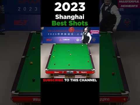 Unforgettable Snooker Shots! | Shanghai Masters 2023 Highlights