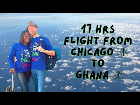 My Husband's First Time in Ghana. Africa Travel VLOG! Part 1