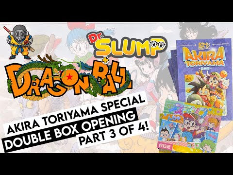 Akira Toriyama Special box ⚔️⚔️ - Dragon Ball and Dr Slump trading card unboxing (3 of 4!)