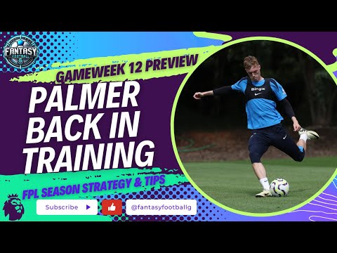 FPL GW12 Team Selection | Palmer is Ready to Play? | Fantasy Premier League Tips 2024/25