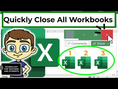 How to Quickly Close All Excel Workbooks