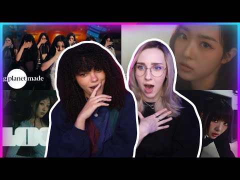 COUPLE REACTS TO tripleS, BADVILLAIN, & Yves | Kpop Catch Up