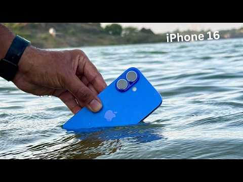 iPhone 16 Water Test