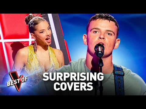 The most SURPRISING COVERS in the Blind Auditions of The Voice