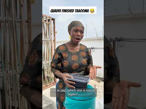 Quadri finished Taaooma #taaooma #comedy