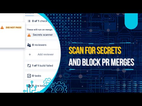 Add a CUSTOM MERGE CHECK to STOP 🛑 a merge containing SECRETS | 6 minutes step-by-step walkthrough