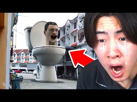 現実世界にスキビディトイレが現れたらしい【スキビディトイレ / Skibidi toilet】