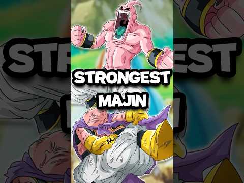 Which Majin Form is the Strongest? #shorts #dragonball #goku