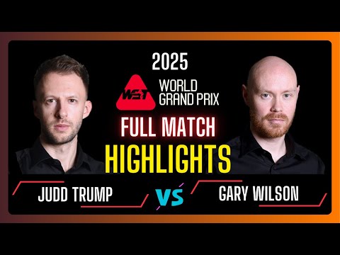 Judd Trump vs Gary Wilson Full Highlights | World Grand Prix 2025 | #snooker2025 | #snooker | #wst