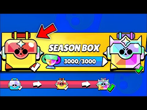 LEGENDARY SEASON GIFTS!!!!🎁🎁🎁- brawl Stars rewards