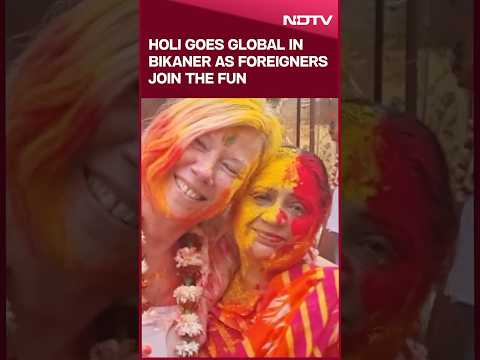 Holi | Foreign Guests Join Bikaner’s Vibrant Holi Celebrations | Rajasthan Holi