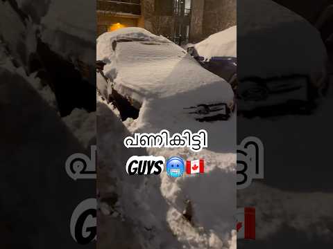 ഇതൊക്കെ എന്ത് അല്ലെ😂#canada #canadawinter #winter2024 #winter #trending #viralvideo #viralshorts