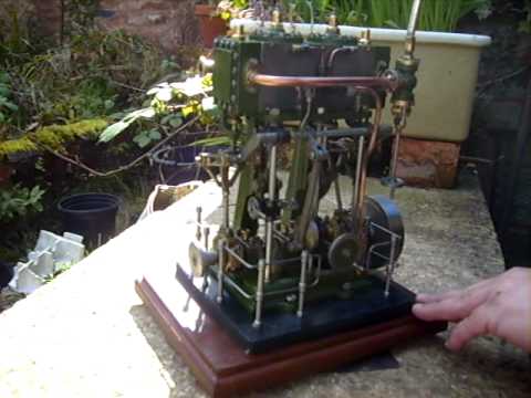 Twin Cylinder Marine Steam Engine