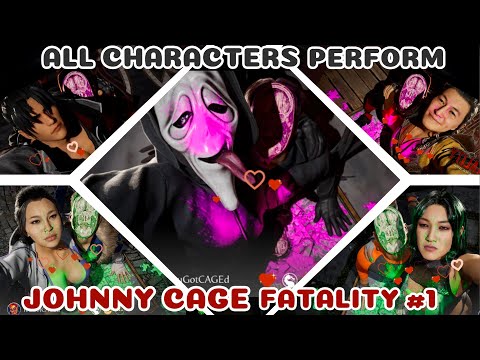 All Characters Perform Johnny Cage Fatality #1 - Mortal Kombat 1