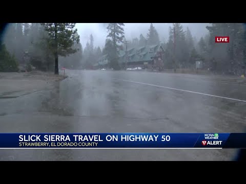 NorCal Winter Storm | A look at conditions at 6 p.m. Wednesday