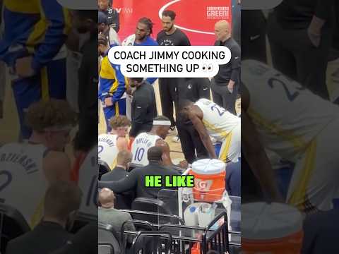 Draymond Green on Jimmy Butler drawing up plays in Warriors huddle #nba #basketball