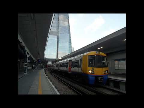 Class 378140 Capitalstar London Overground (East London Line) Leaves at London Bridge Platform 14